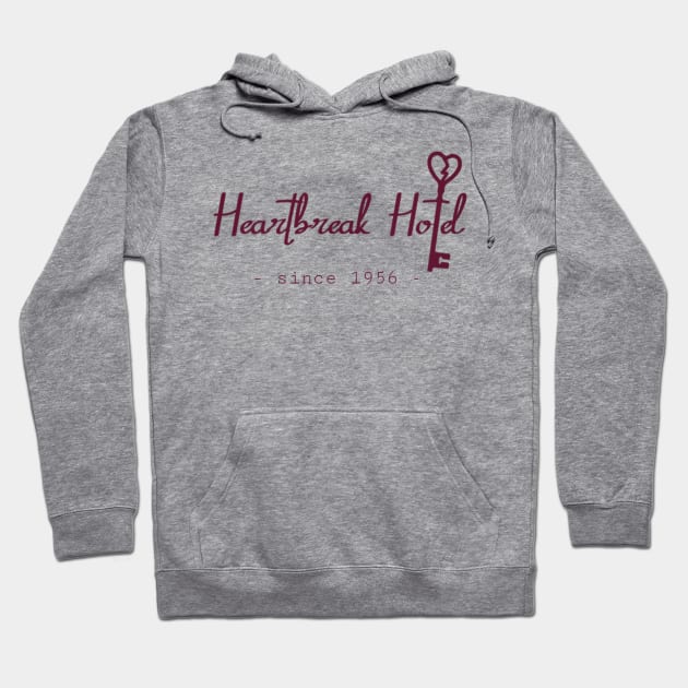 Heartbreak Hotel since 1956 Hoodie by Elvis In Leather